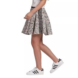 Adidas Originals MIDI Skirt NWT Pleated Large Multicolor Primegreen L Skater